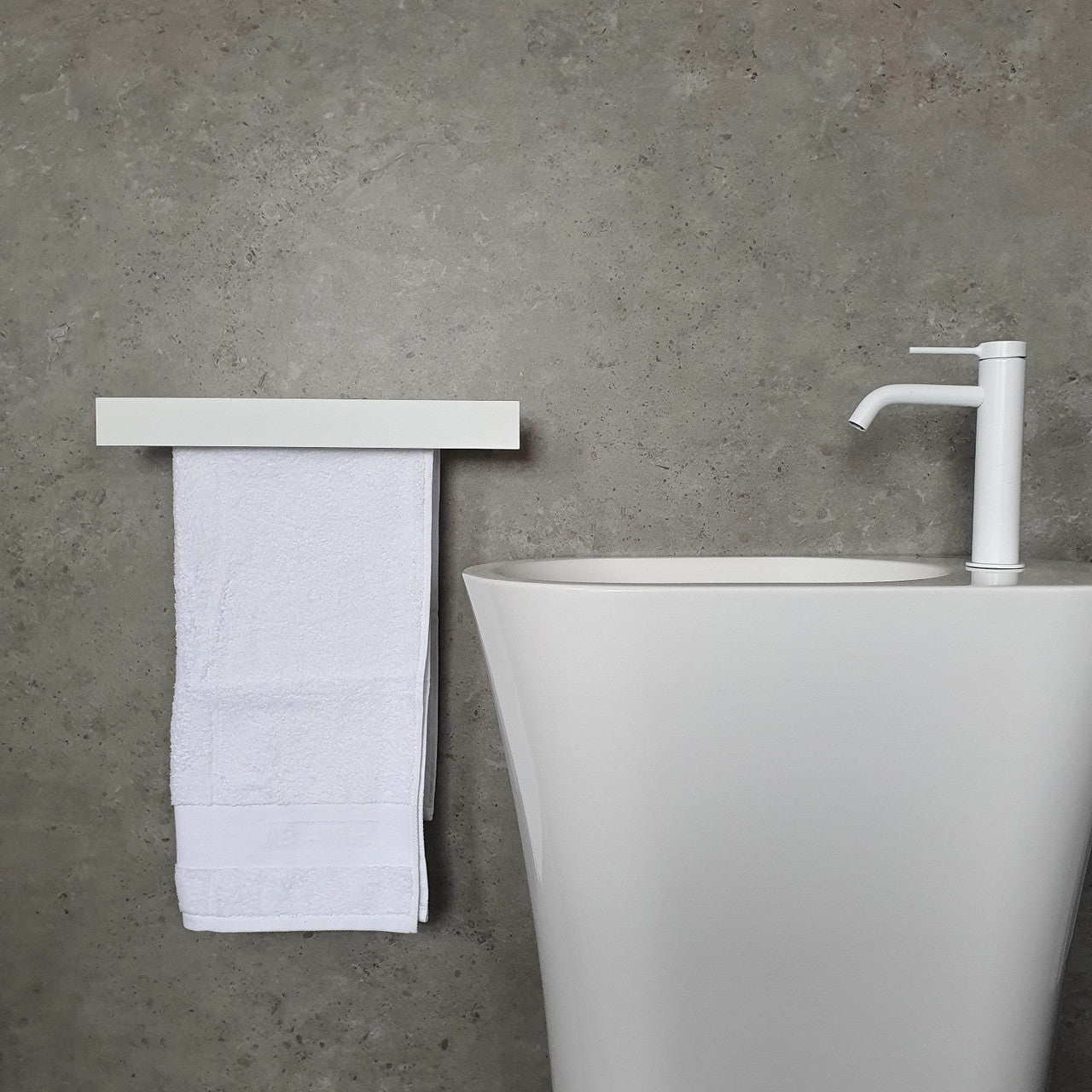 Oslo – Porta asciugamani piccolo da parete - Arredo bagno
