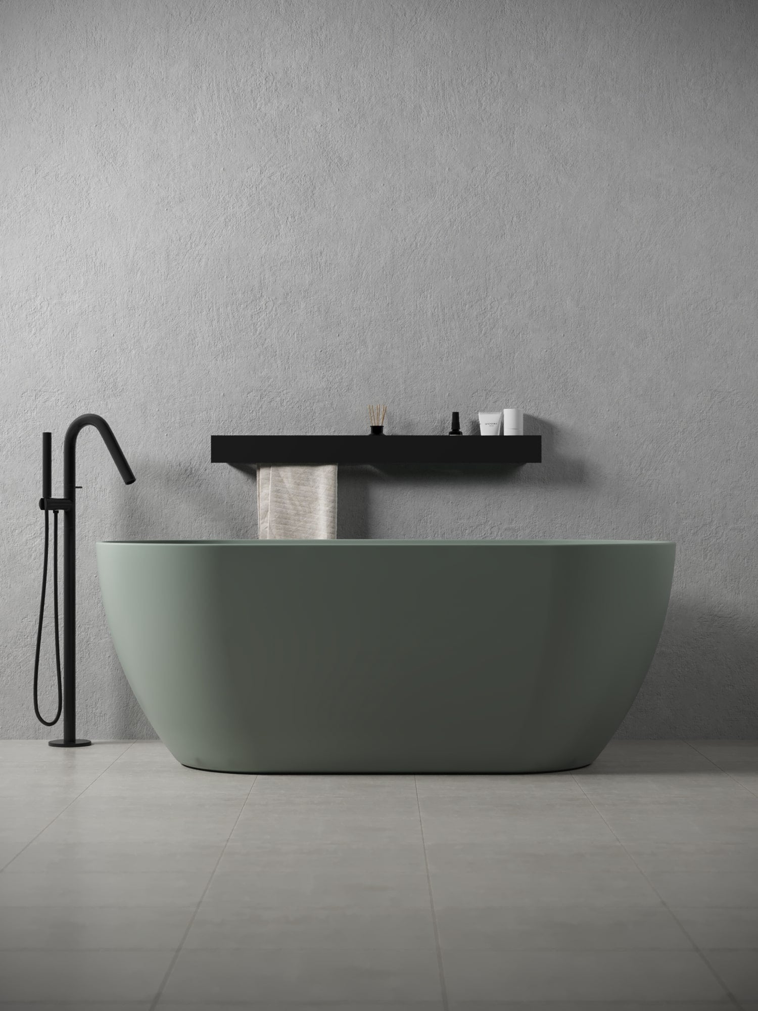 Portasciugamani telo grande - accessori bagno - Linea Minimal